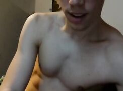 cute fit brunette cumming bate