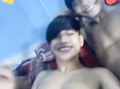 The sleepover is just getting started - no nudity.