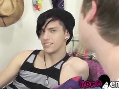 Converting his friend?