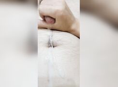 Me cumming on myself