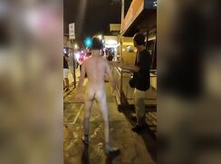 Naked, drunk, and arrested in public