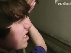 A wild Cute 18yo Czech Hunter  teen gets fucked