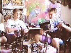 Vintage porn: 'Mladi nemci i autić' or 'German Boys with a toy car'