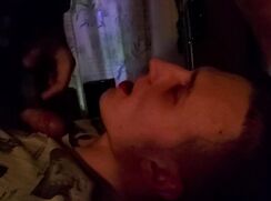 Step dad having fun whit son