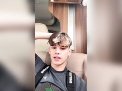 Young motorsports guy