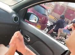 The craziest public self-sucking act in history