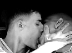 If you want to know if he loves you so it's in his kiss