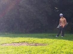 Amateur webcam: Caught!