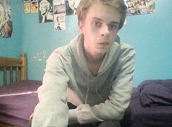 Vintage webcam: Skinny boy strip