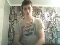 Vintage webcam: Cute striptease