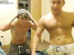 Vintage webcam: Straight boys are sluts