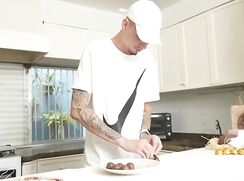 He fuck him so hard on his sexy ass and he moaning so loudly