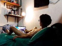 AHV-HD - My stepbrother caught me touching myself and filmed it