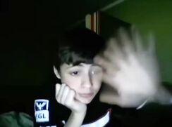 UK twink huge dick selfsucks and cums