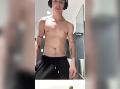 Jonathan post gym workout