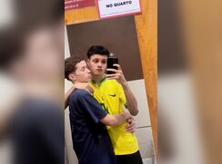 Two cute Brazilians in love