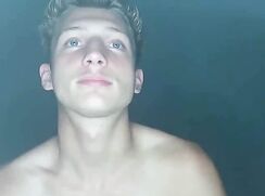 Cute fit blonde jerk off and cumming - #TA