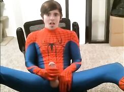 Even Spider-Man needs to empty his balls !