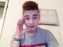 Hot blond kitten German