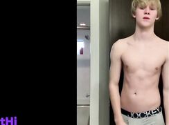 An Amazing European blond kitten