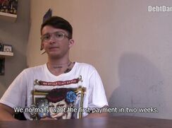 DD 240, Money guy pays off the debt of young guy in white "No style is my style" T if