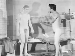 Vintage USA porn: Plenty of naked wrestling