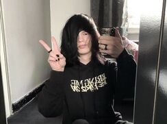 Baited straight Emoboy cums several times and tastes it