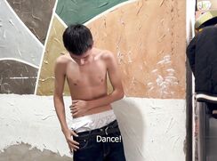 File 5- Columbian Cute Twink's girlfriend left him Broke