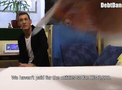 DD 245, Money guy pays off the debt of young guy in white T and black jacket if he su