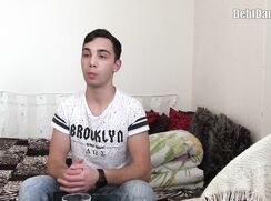 DD 246, Money guy pays off the debt of young guy in black and white speckled "Brookly