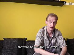 DD 247, Money guy pays off the debt of young guy in lilac "P" T and grey hoodie if he