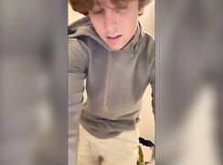 cute twink strip and bate