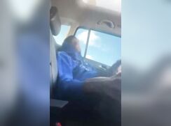 AHV - Black car jerking off and nice cumshots