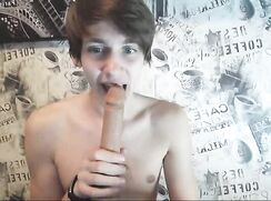 Suck my sausage or my dildo?