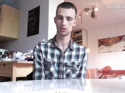 DD 271, Money guy pays off the debt of young guy in green grey and black check shirt