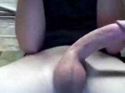 Big-Cock Twink Shows Off His Circumcised Mushroom Head