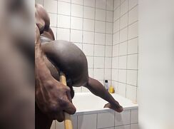 playing in the bathroom 06