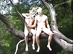 naked in park