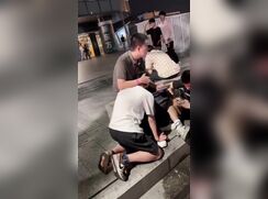 Bj in the street 2