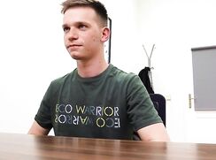 showing his dick for a job