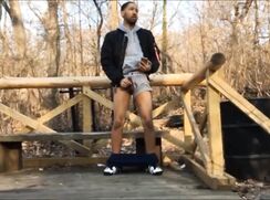 AHV-HD - Early Springtime mega-cum-shot. Ejaculation repeats at the end of the clip