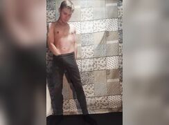 AHV - The guy jerks off moaning and cumming