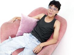 Latin twink Juan jerks off -