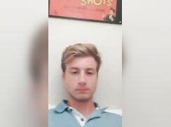 cute blonde cumming hot bate