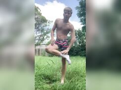 Snapchat boy Sawyer outside strip