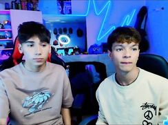Two friends experience it for the first time.