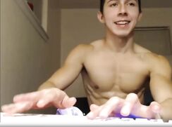 Paceiro Cute Muscle Stud Cums & Flexes