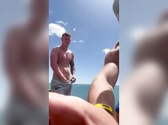 Will and Friend Outside Piss