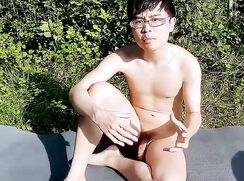 he is showing what he has