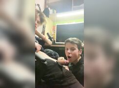 Teen Boy Enjoys Being Sucked
